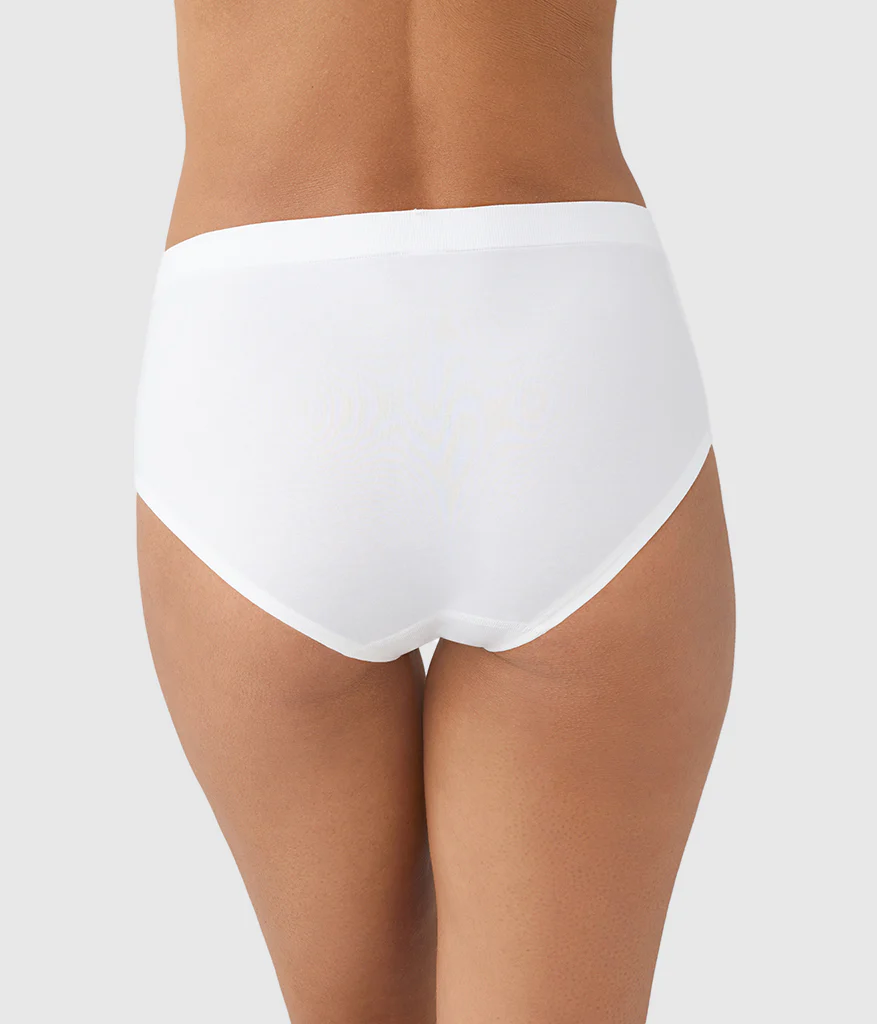 B-Smooth® Natural Brief: White - Image 3