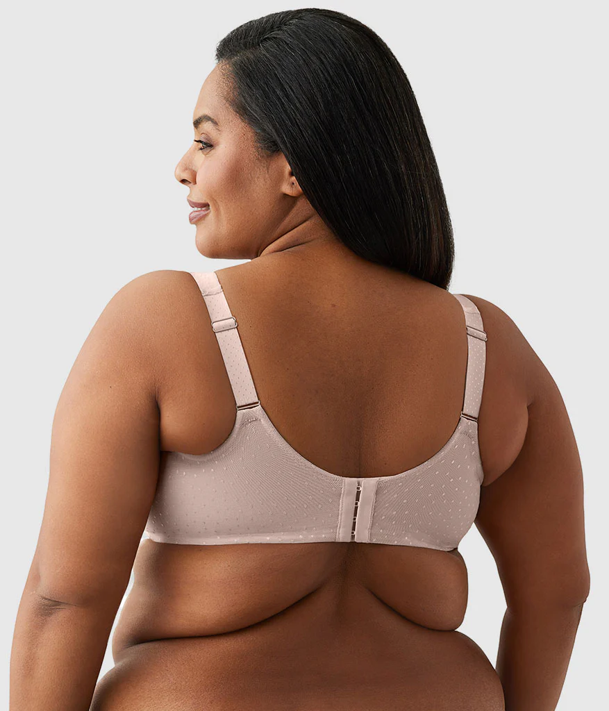 Back Appeal® H-K Cup Underwire Bra: Rose Dust - Image 3