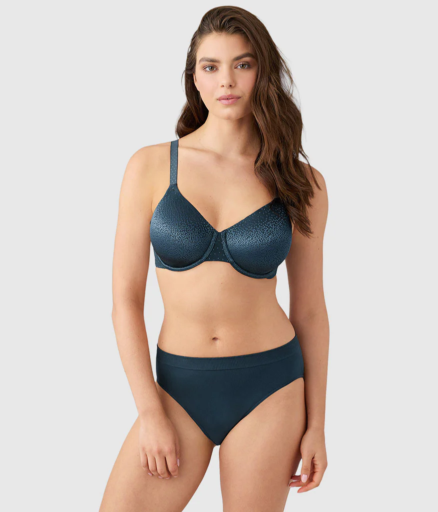Back Appeal® Underwire Bra: Dark Slate - Image 4