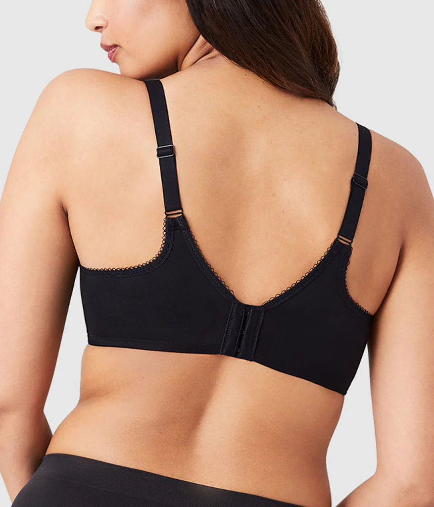 Basic Beauty Spacer Underwire T-Shirt Bra: Black - Image 3