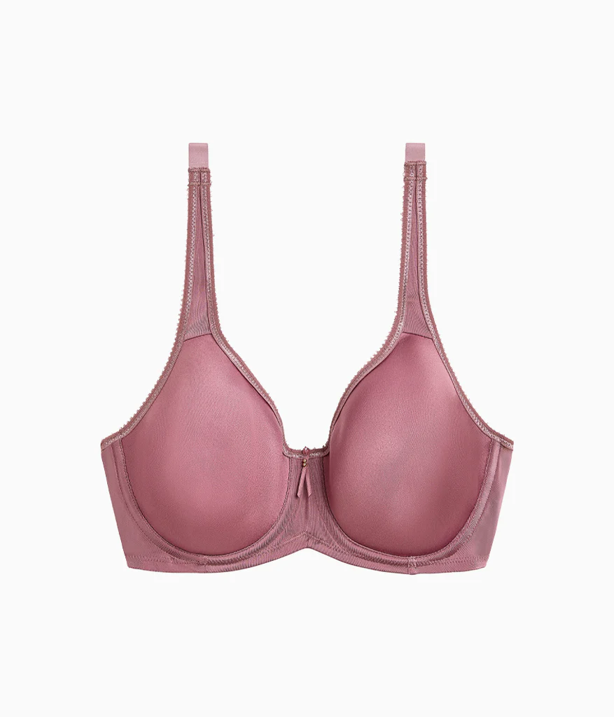 Basic Beauty Spacer Underwire T-Shirt Bra: Rose Brown - Image 6