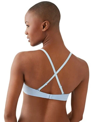 Cotton To A Tee Plunge T-Shirt Bra: White - Image 5