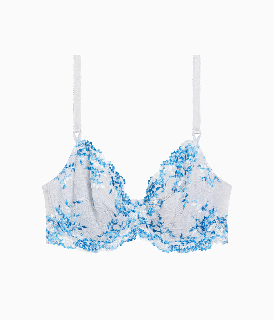 Embrace Lace® Underwire Bra: Micro Chip Multi - Image 4