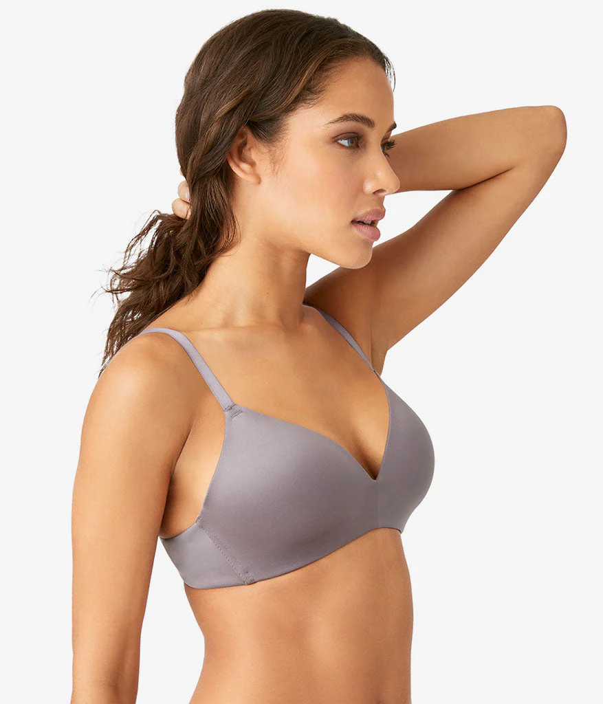 Future Foundation Wire Free T-Shirt Bra: Shark - Image 2