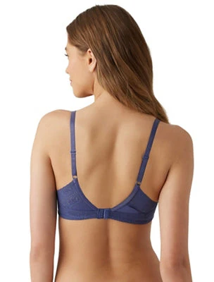 Future Foundation Wire Free T-Shirt Bra with Lace: Trellis - Image 7