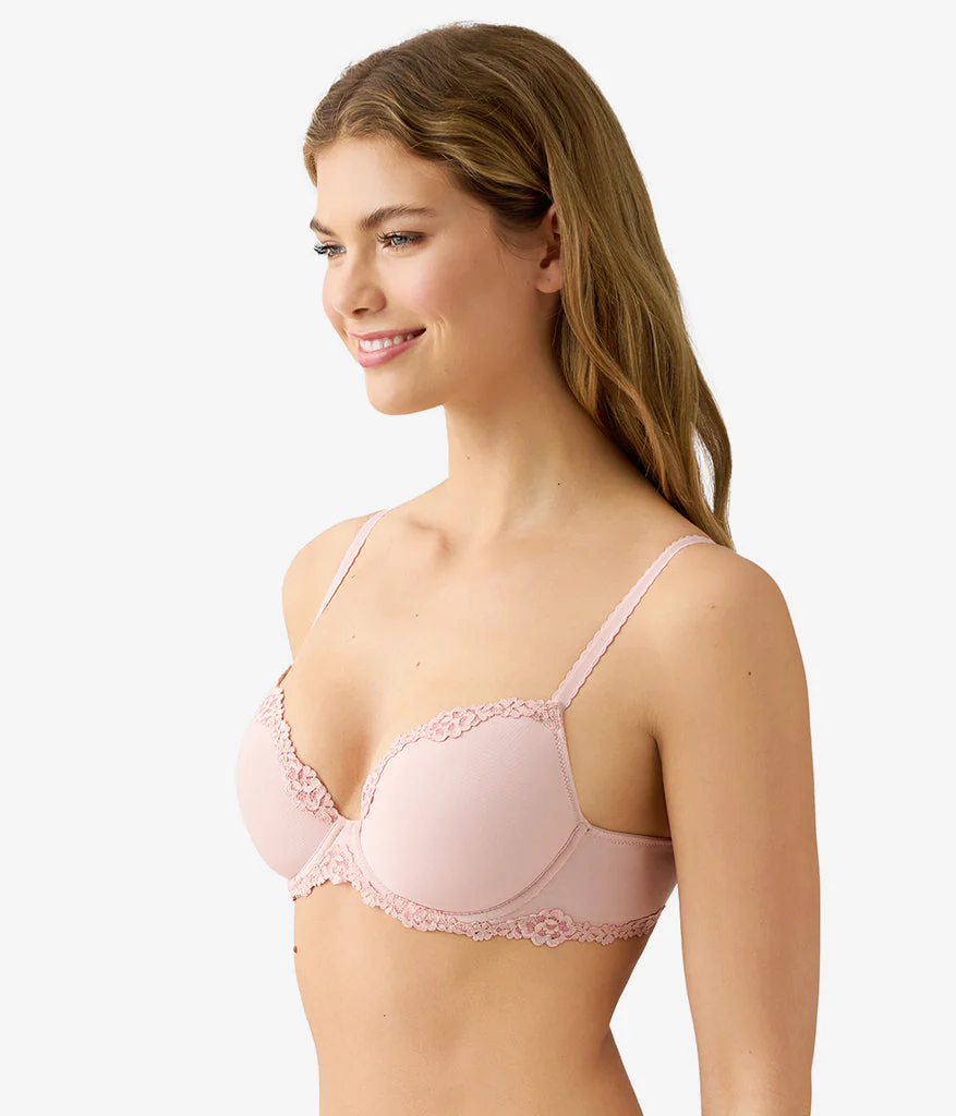 Future Foundation with Lace T-Shirt Bra: Rose Smoke - Image 2