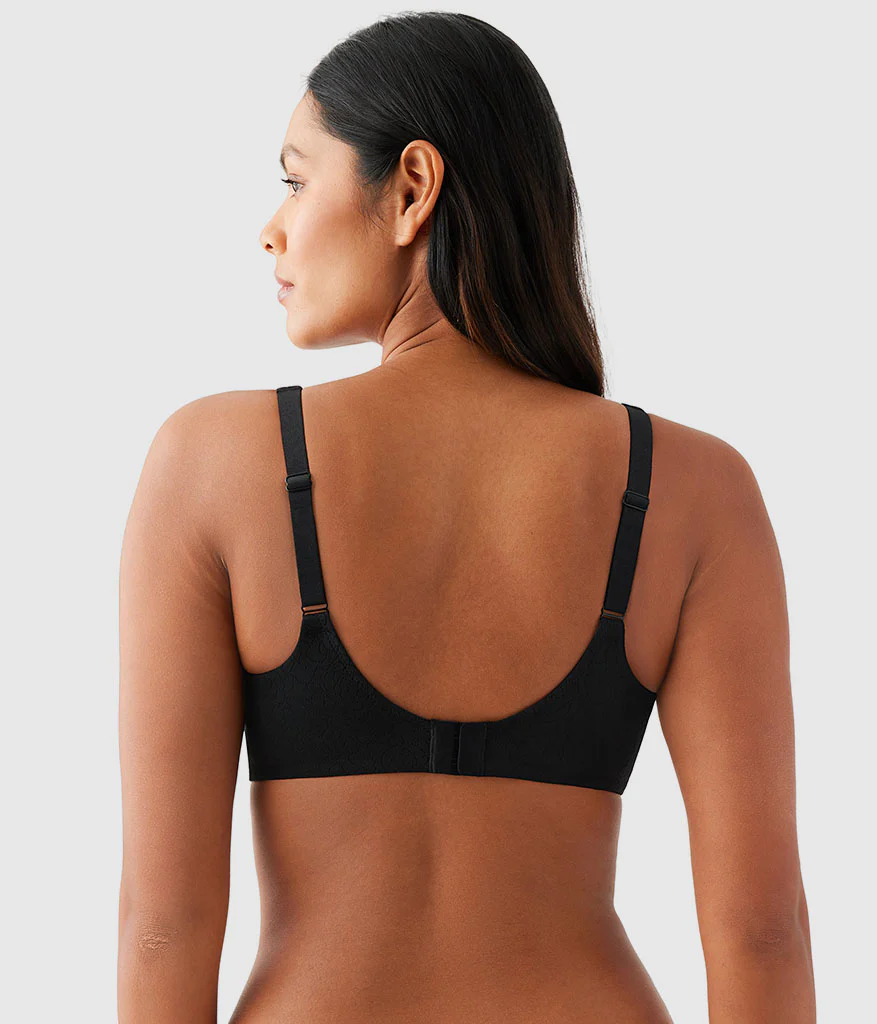 Inside Job™ Wire Free Bra: Black - Image 3