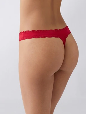Inspired Eyelet Thong: Vintage Floral - Image 4