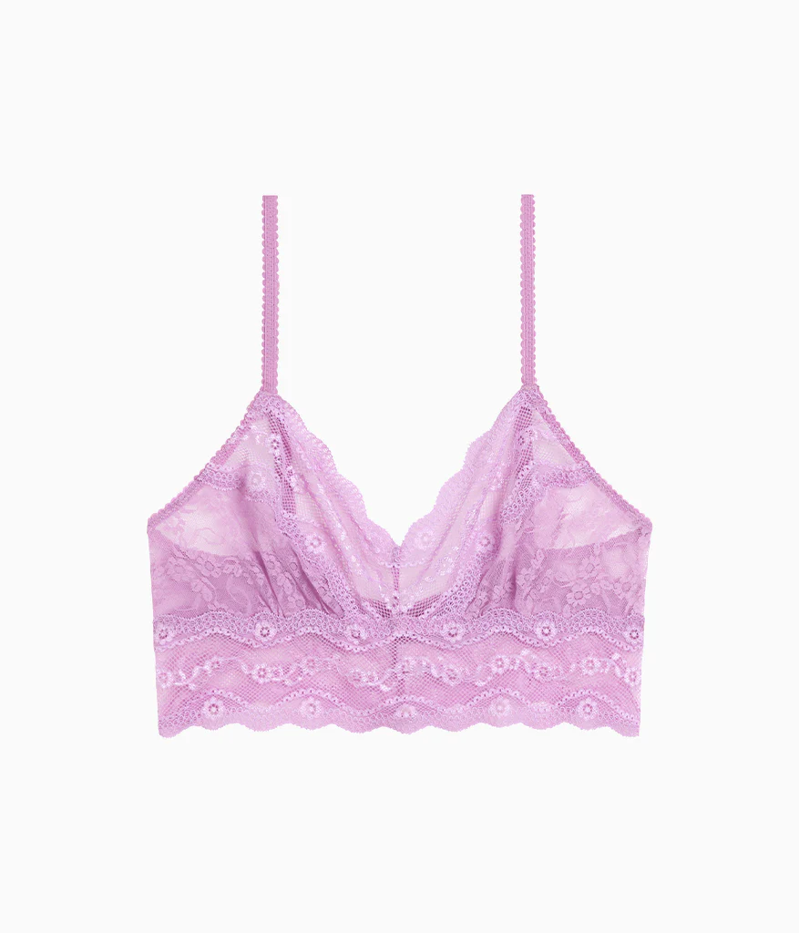 Lace Kiss Bralette: Smoky Grape - Image 5
