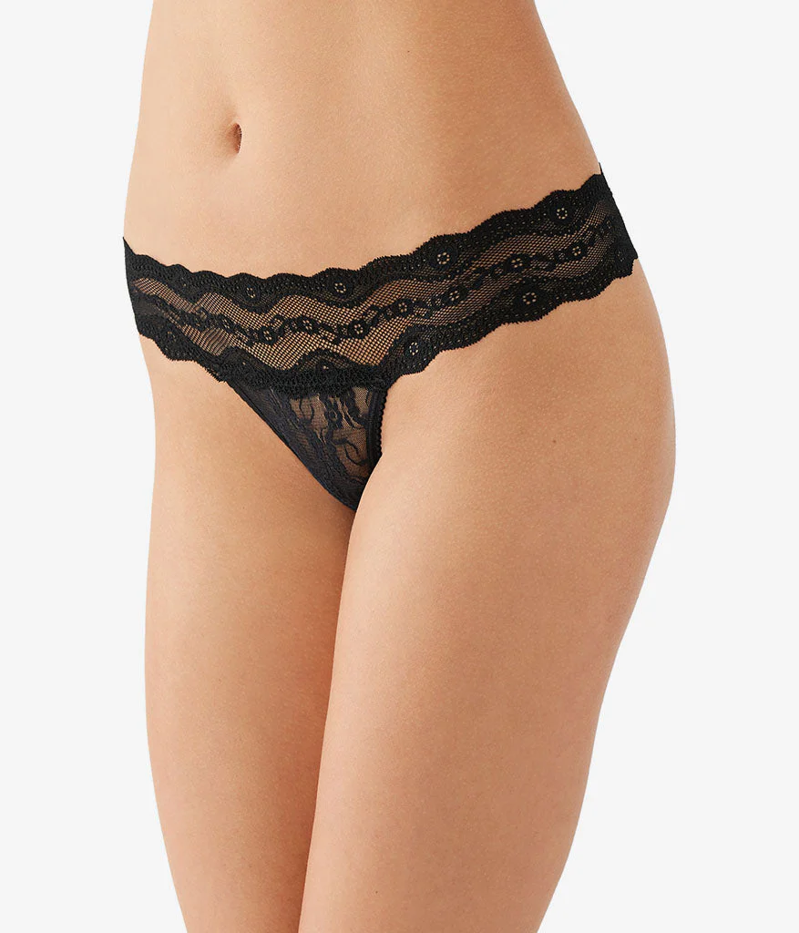 Lace Kiss Thong Panty Pack: Rose Smoke/Au Natural/Night - Image 2