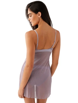 Opening Act Chemise: Blush Pink - Image 4