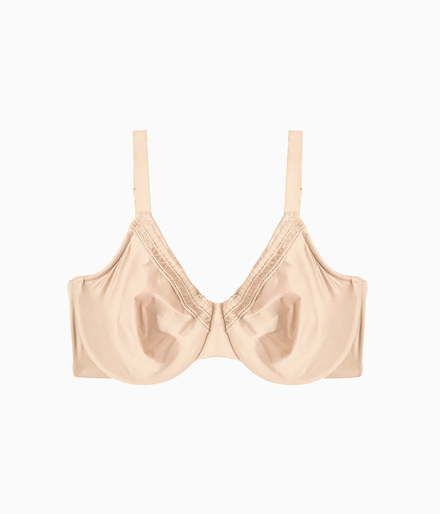 Perfect Primer Full Figure Underwire Bra: Sand - Image 5