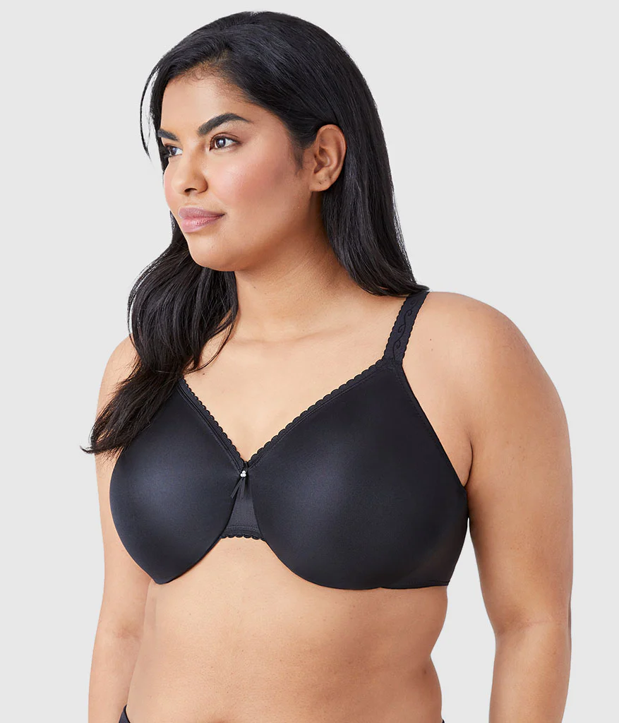 Simple Shaping Minimizer Bra: Black - Image 2