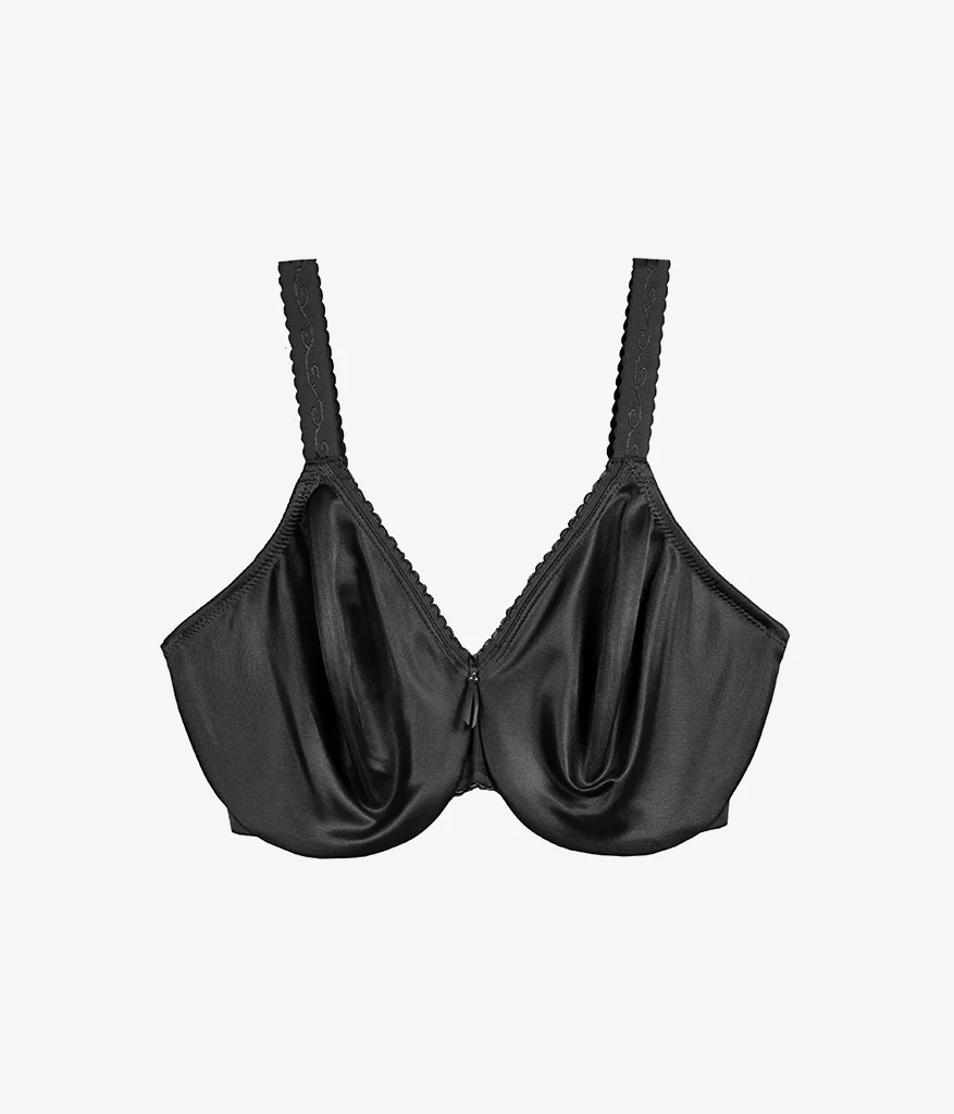 Simple Shaping Minimizer Bra: Black - Image 6
