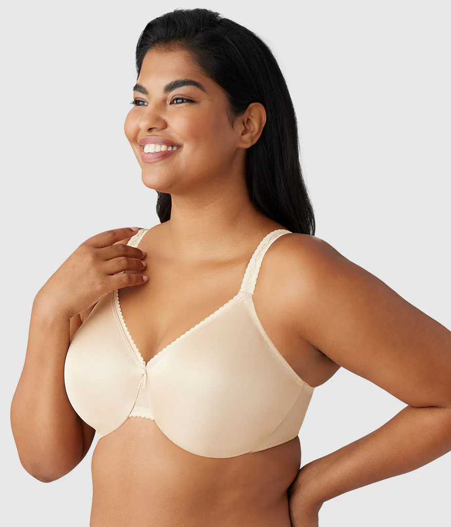 Simple Shaping Minimizer Bra: Sand - Image 2