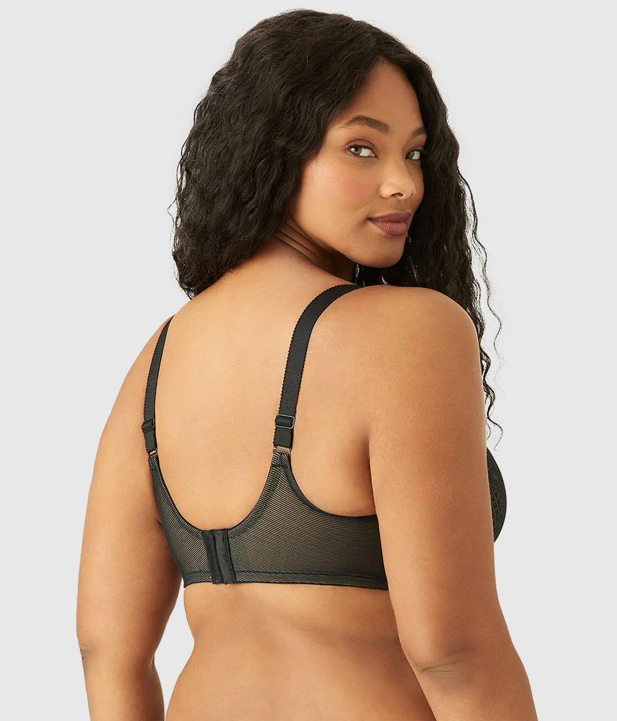Visual Effects Minimizer Bra: Black - Image 2