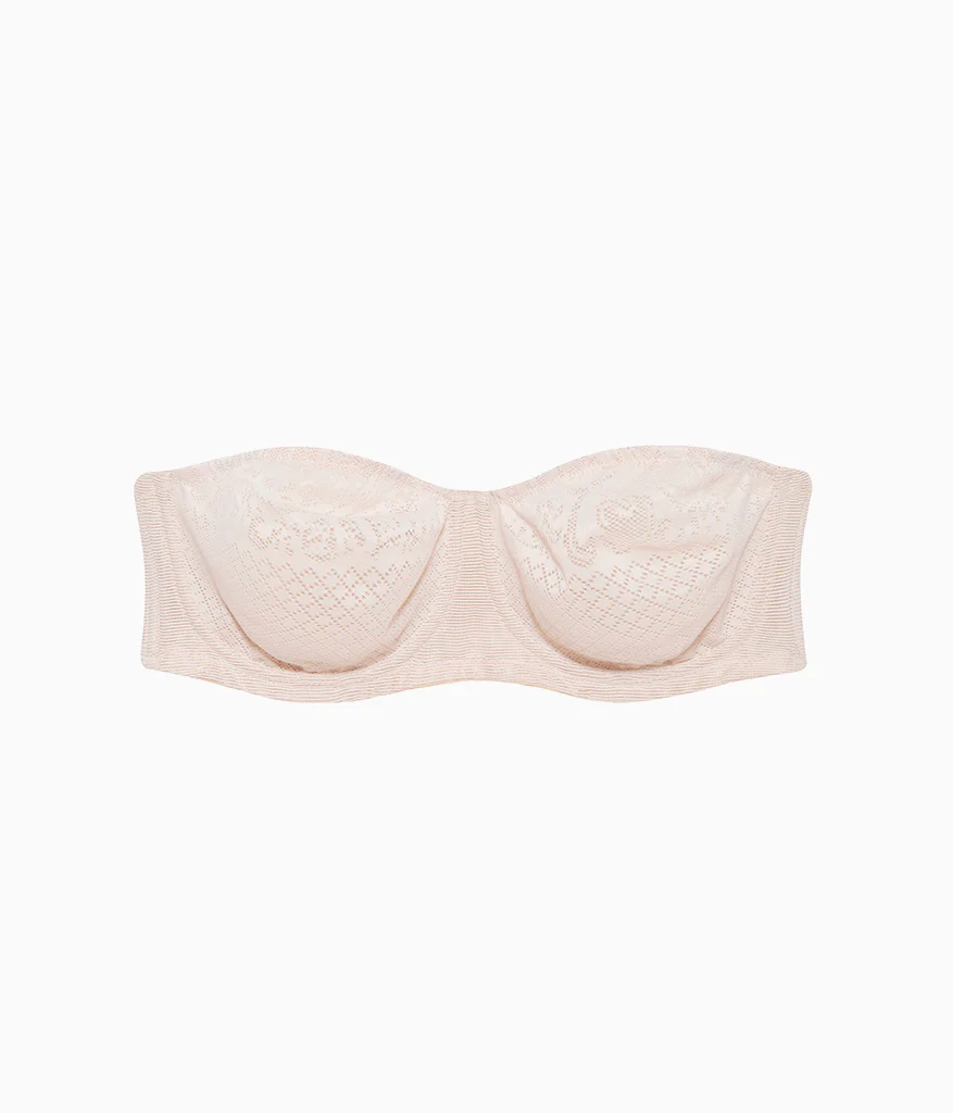 Visual Effects Strapless Minimizer Bra: Sand - Image 5